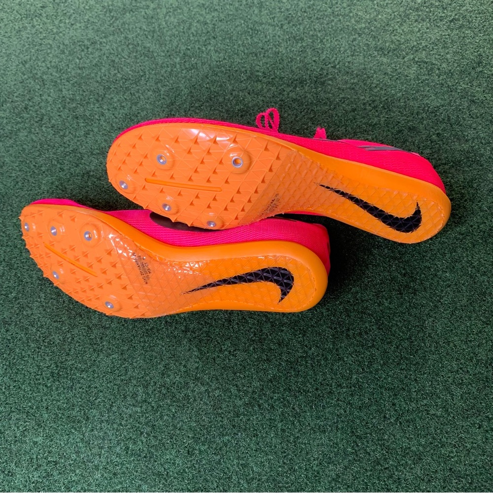 Nike Zoom Mamba 6 Hyper Pink Racing Track Spikes Men's DR2733-600 - Picture 6 of 7